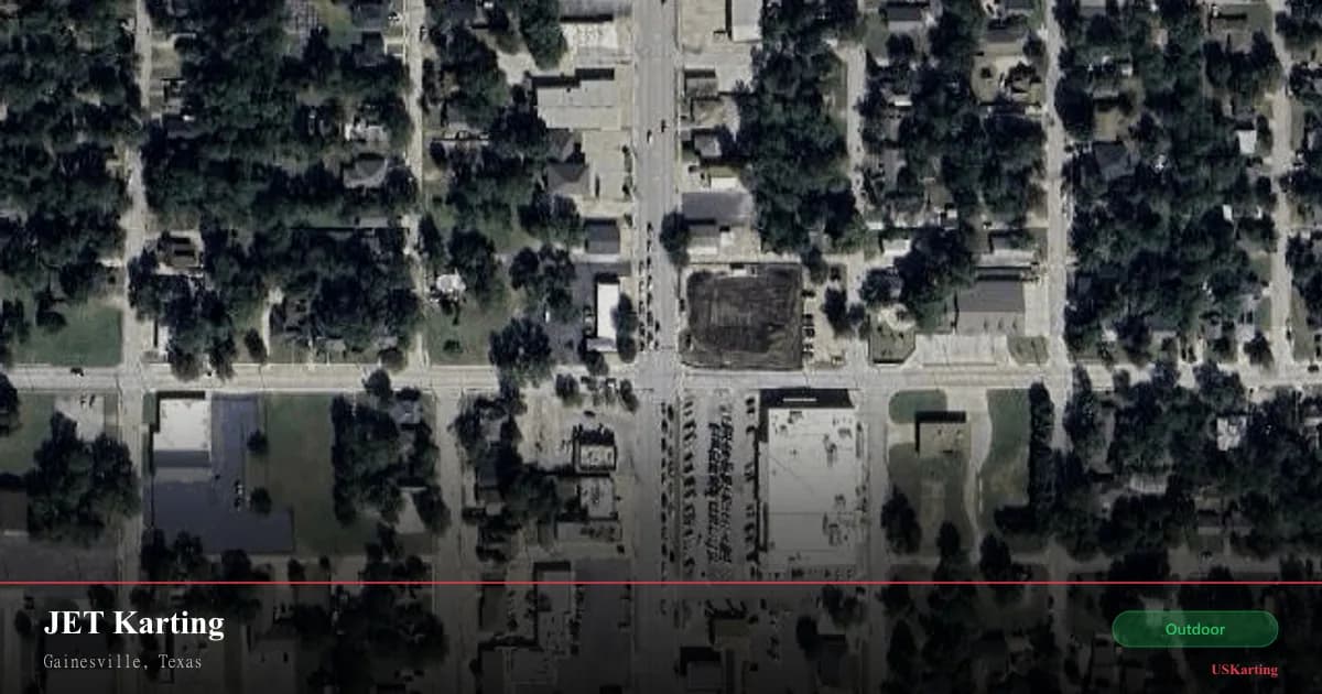 Aerial view of JET Karting