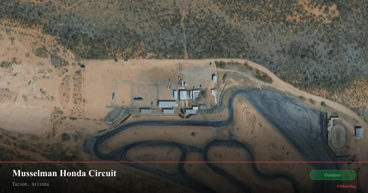 Aerial view of Musselman Honda Circuit