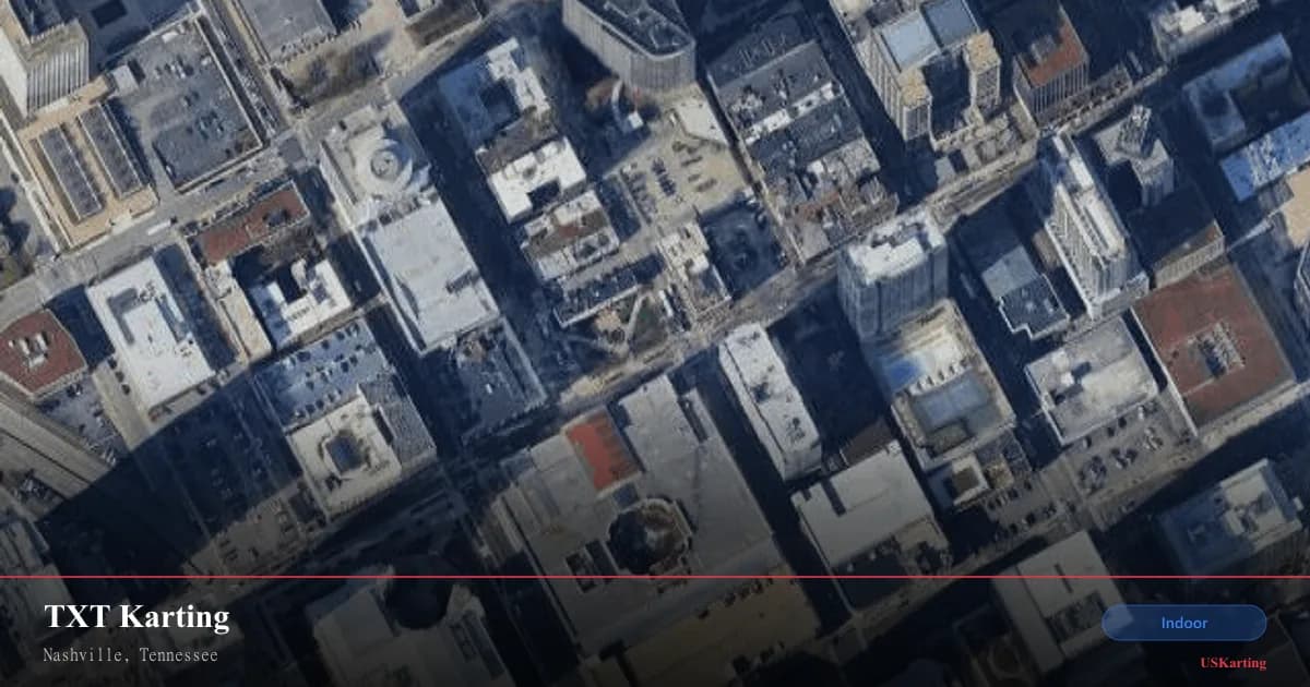 Aerial view of TXT Karting